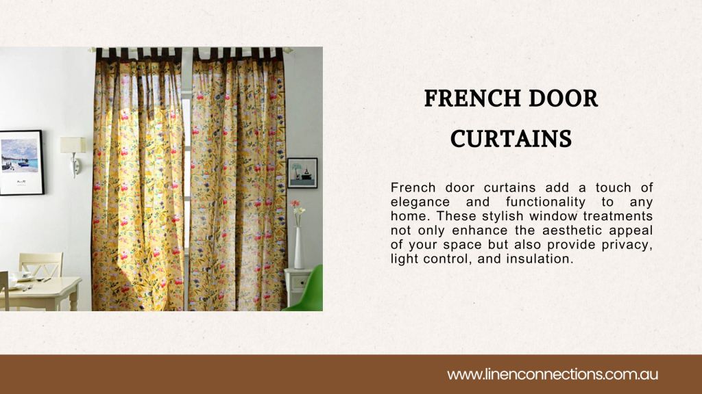 Enhance Your Home Decor with French Door Curtains